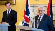 Nick Clegg-izquierda-y Mahmud Abbas Nick Clegg-izquierda-y Mahmud Abbas