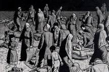 Página del cómic Gaza 1956, de Joe Sacco Página del cómic Gaza 1956, de Joe Sacco