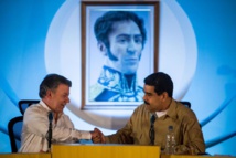 Santos-a la izquierda-y Maduro Santos-a la izquierda-y Maduro