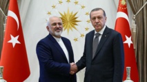 Zarif-a la izquierda-y Erdogan Zarif-a la izquierda-y Erdogan