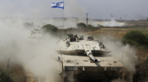 Un tanque israelí Un tanque israelí