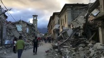 Amatrice después del terremoto Amatrice después del terremoto