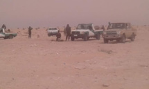 Fuerzas de la ONU cerca de Guerguerat Fuerzas de la ONU cerca de Guerguerat