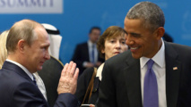 Putin-a la izquierda-y Obama
