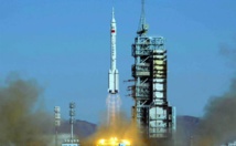 Despegue del cohete que transporta al Tiangong-2 Despegue del cohete que transporta al Tiangong-2