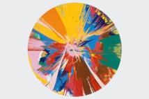 Uno de los cuadros de Damien Hirst de la colección de Bowie Uno de los cuadros de Damien Hirst de la colección de Bowie