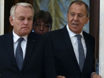 El ministro francés de Exteriores Jean-Marc Ayrault, a la izquierda y el ruso Serguei Lavrov El ministro francés de Exteriores Jean-Marc Ayrault, a la izquierda y el ruso Serguei Lavrov
