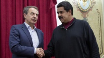 José Luis Rodríguez Zapatero-izquierda-y Nicolás Maduro