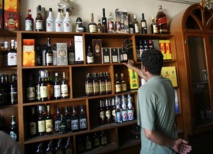 Una tienda de alcohol Una tienda de alcohol
