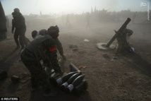 La novena división iraquí desafía a los yihadistas a las puertas de Mosul La novena división iraquí desafía a los yihadistas a las puertas de Mosul