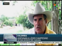 Un líder campesino asesinado