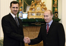 Bashar Al Asad-izquierda-y Vladimir Putin Bashar Al Asad-izquierda-y Vladimir Putin