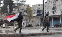 Soldados sirios en Alepo Soldados sirios en Alepo