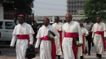 Los obispos congoleños que participan en el diálogo Los obispos congoleños que participan en el diálogo