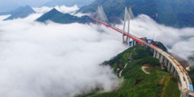 El puente Beipanjiang El puente Beipanjiang