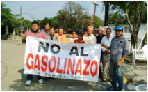 Protesta contra el gasolinazo