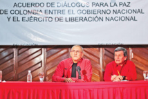 Gobierno colombiano y guerrila del ELN se reúnen por tercer día consecutivo Gobierno colombiano y guerrila del ELN se reúnen por tercer día consecutivo