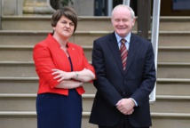 Arlene Foster-a la izquierda- y Martin Mcguiness Arlene Foster-a la izquierda- y Martin Mcguiness