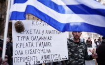 Manifestación de campesinos griegos Manifestación de campesinos griegos