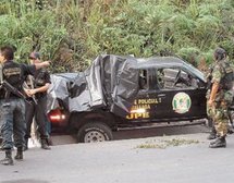 Sendero embosca y mata a 4 policías en Huánuco Sendero embosca y mata a 4 policías en Huánuco