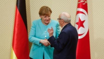 Angela Merkel en Túnez Angela Merkel en Túnez
