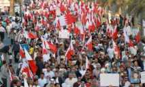 Manifestantes en Bahrein