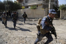 Soldados iraquíes en Mosul Soldados iraquíes en Mosul