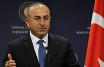 El ministro de exteriores turco Cavusoglu El ministro de exteriores turco Cavusoglu