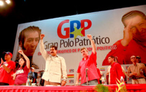 Maduro en un acto del Gran Polo Patriótico