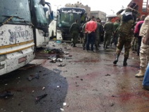 Suben a 44 los muertos en doble atentado en Damasco Suben a 44 los muertos en doble atentado en Damasco