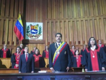 Nicolás Maduro en el Tribunal Supremo de Justicia