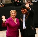 Decreto que restringe ingreso de vehículos a Bolivia: Evo Morales da explicaciones a Bachelet y promete buscar solución a Zofri de Iquique