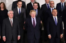 Tillerson con ministros de la OTAN Tillerson con ministros de la OTAN