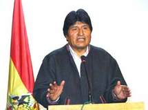 Morales demanda la salida de Israel de la franja de Gaza Morales demanda la salida de Israel de la franja de Gaza