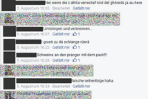 Comentarios eliminados en la red estadounidense Facebook Comentarios eliminados en la red estadounidense Facebook