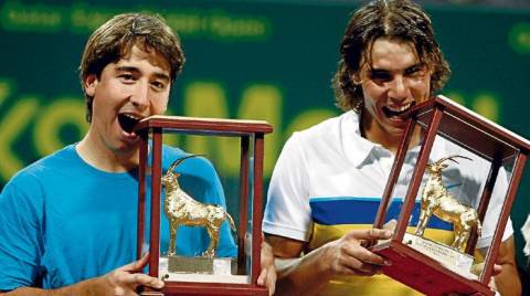 Rafael Nadal ganó el título de dobles en Doha Rafael Nadal ganó el título de dobles en Doha
