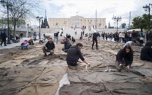 La exposición de arte alemana Documenta debuta por primera vez en Atenas La exposición de arte alemana Documenta debuta por primera vez en Atenas
