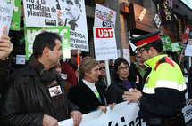Los sindicatos de enseñanza se encierran en Barcelona contra la Llei d'Educació Los sindicatos de enseñanza se encierran en Barcelona contra la Llei d'Educació