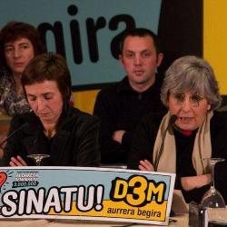 D3M asegura que estará en las próximas elecciones vascas D3M asegura que estará en las próximas elecciones vascas