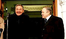 Sostienen conversaciones oficiales Raúl y Bouteflika Sostienen conversaciones oficiales Raúl y Bouteflika