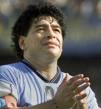 Maradona, abuelo por primera vez