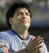 Maradona, abuelo por primera vez Maradona, abuelo por primera vez