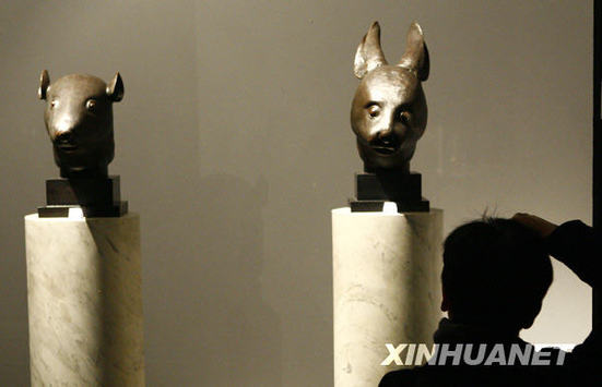 Abogados chinos intentarán detener subasta de esculturas robadas