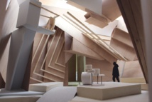 El estudio de Xavier Veilhan en el pabellón francés El estudio de Xavier Veilhan en el pabellón francés