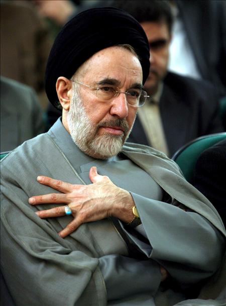 Ex presidente reformista llama a votar por Musavi en elecciones iraníes Ex presidente reformista llama a votar por Musavi en elecciones iraníes