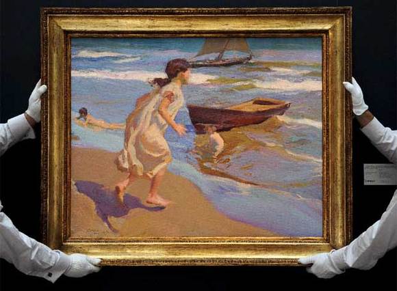 Obra inédita de Zurbarán y Sorolla a subasta en Londres