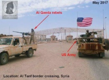 Miembros de Al Qaida-a la izquierda-y soldados norteamericanos en At Tanf Miembros de Al Qaida-a la izquierda-y soldados norteamericanos en At Tanf