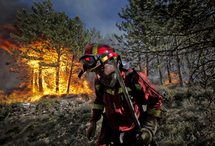 Los incendios de Aragón evolucionan favorablemente Los incendios de Aragón evolucionan favorablemente