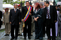 Chávez acusa a EU de convertir a Colombia en el Israel de América Latina