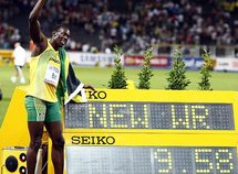 Bolt marca el límite del hombre